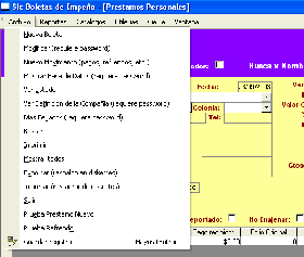 Manual de programa sistema da software para casas de emepeño y prestamos personales