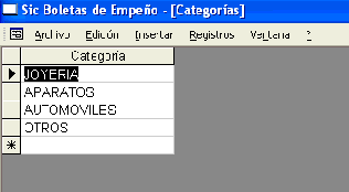 Manual de programa sistema da software para casas de emepeño y prestamos personales