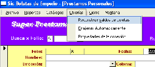 Manual de programa sistema da software para casas de emepeño y prestamos personales