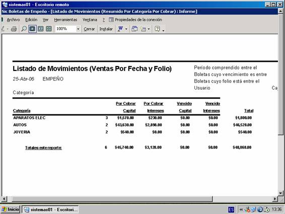 La finalidad de la pantalla de Joyería es facilitar la captura de prendas que se compran al por mayor, en donde no nos interesa capturar boleta x boleta y el nombre de quien nos vende digamos 100 prendas es el mismo. Se capturan los datos generales de la persona en la primera boleta y después en los renglones de abajo se capturan todos los detalles de los artículos que nos va a vender esa persona.